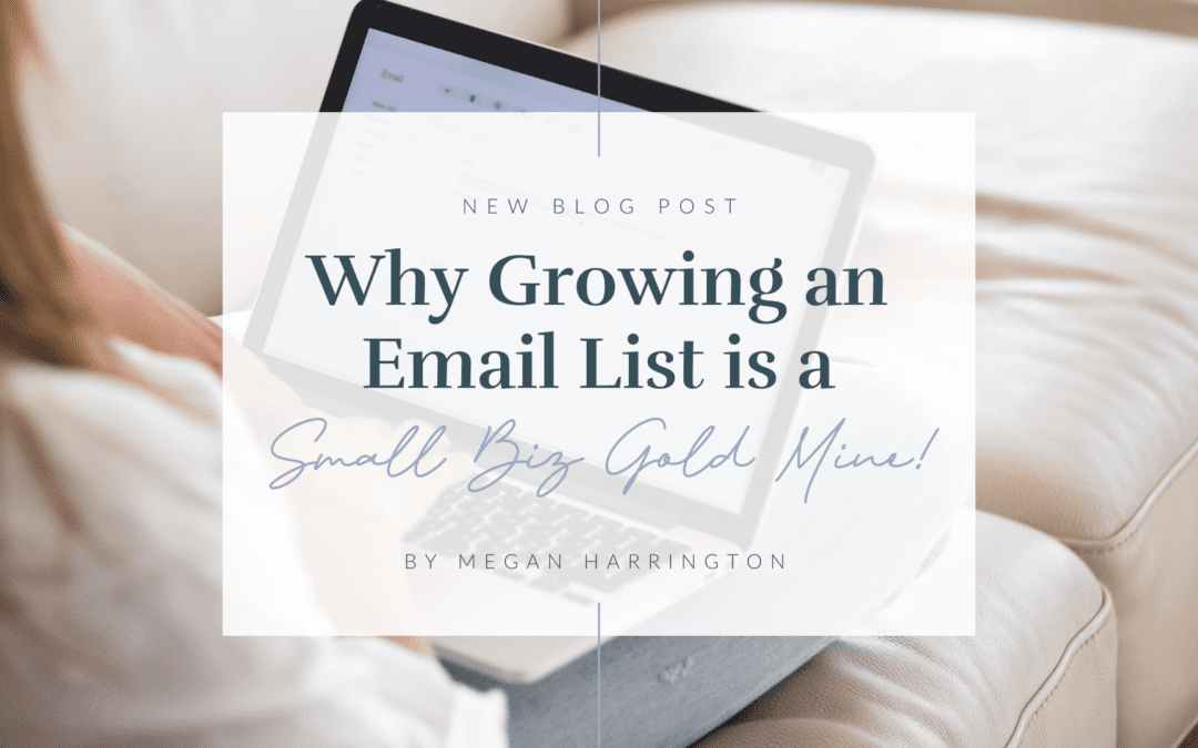 Growing an Email List is a Small Biz Gold Mine