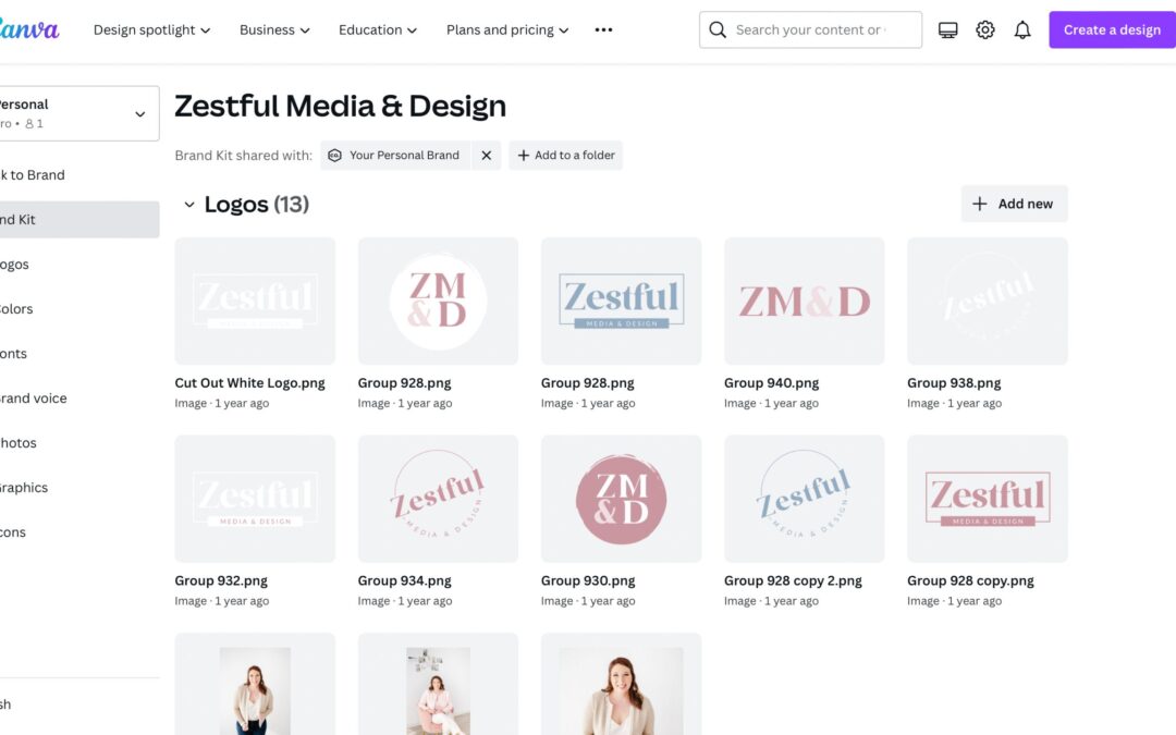 How to Organize Your Canva